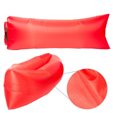 Бескамерный надувной шезлонг ламзак Rip-Stop 2.0 красный, Красный