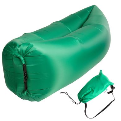 Безкамерний надувний шезлонг ламзак Rip-Stop 2.0 зелений, Зелений
