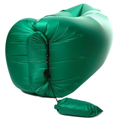 Безкамерний надувний шезлонг ламзак Rip-Stop 2.0 зелений, Зелений