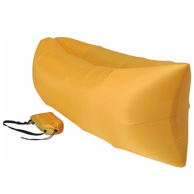 Безкамерний надувний шезлонг ламзак Rip-Stop 2.0 жовтий, Жовтий