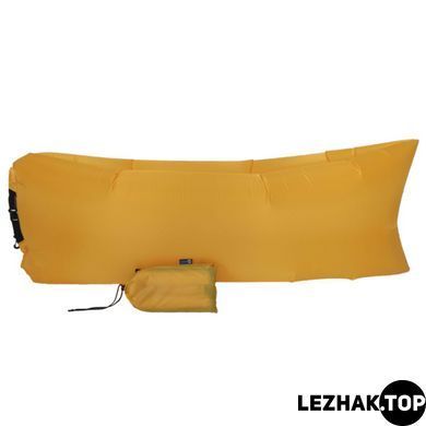 Бескамерный надувной шезлонг ламзак Rip-Stop 2.0 желтый, Жёлтый